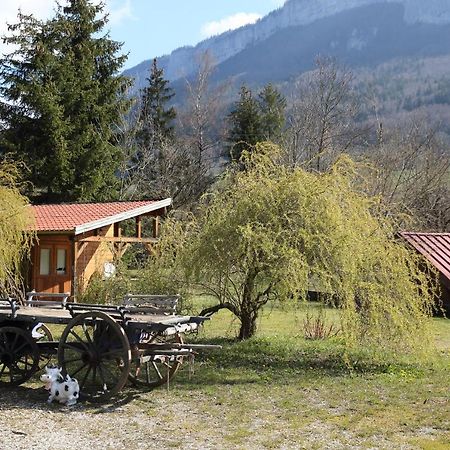 Chalet Du Camping La Porte St Martin Saint-Martin-en-Vercors Zewnętrze zdjęcie