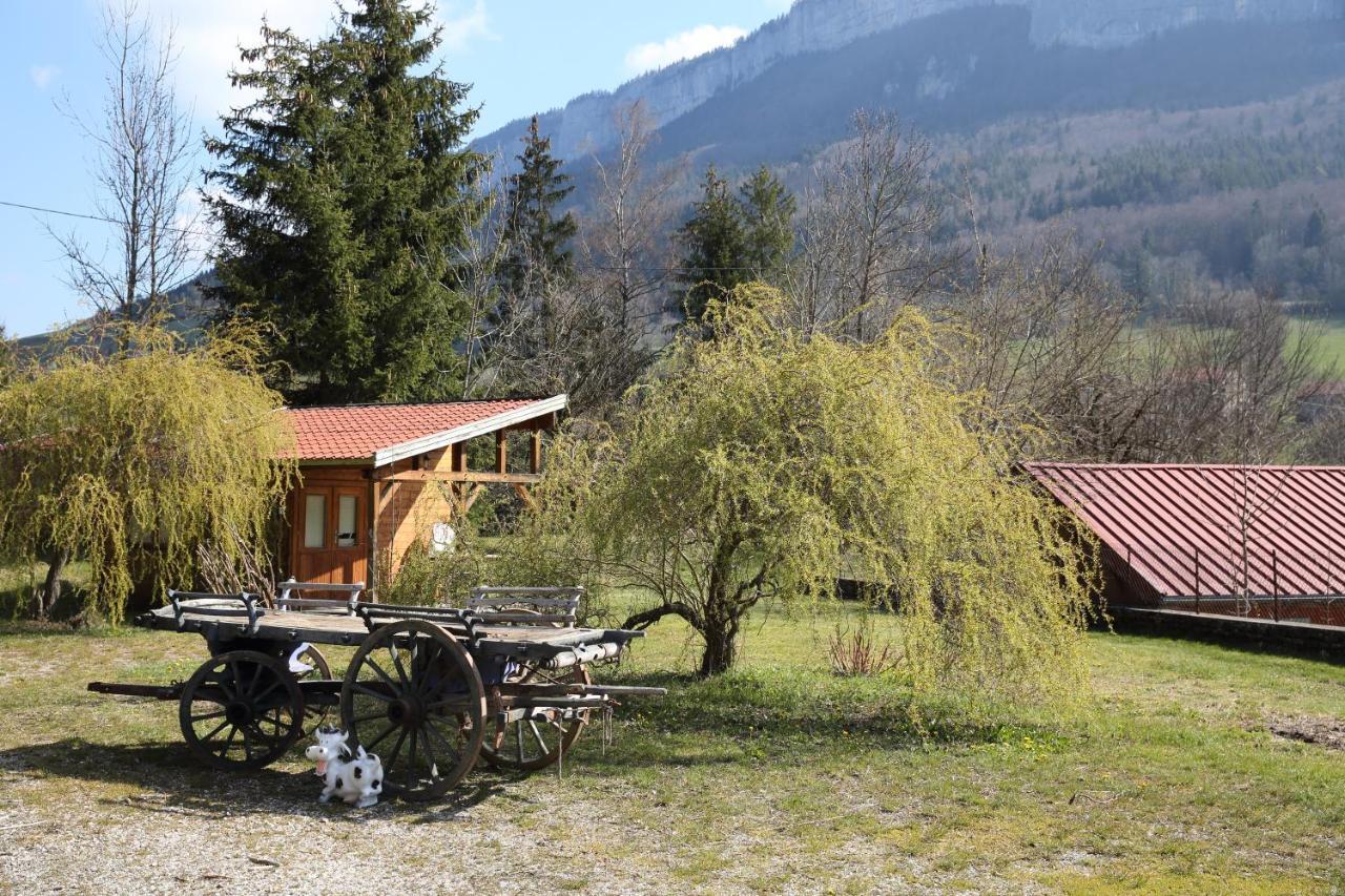 Chalet Du Camping La Porte St Martin Saint-Martin-en-Vercors Zewnętrze zdjęcie