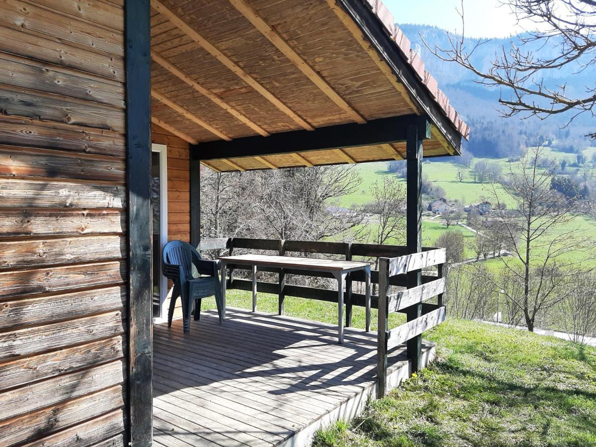 Chalet Du Camping La Porte St Martin Saint-Martin-en-Vercors Zewnętrze zdjęcie